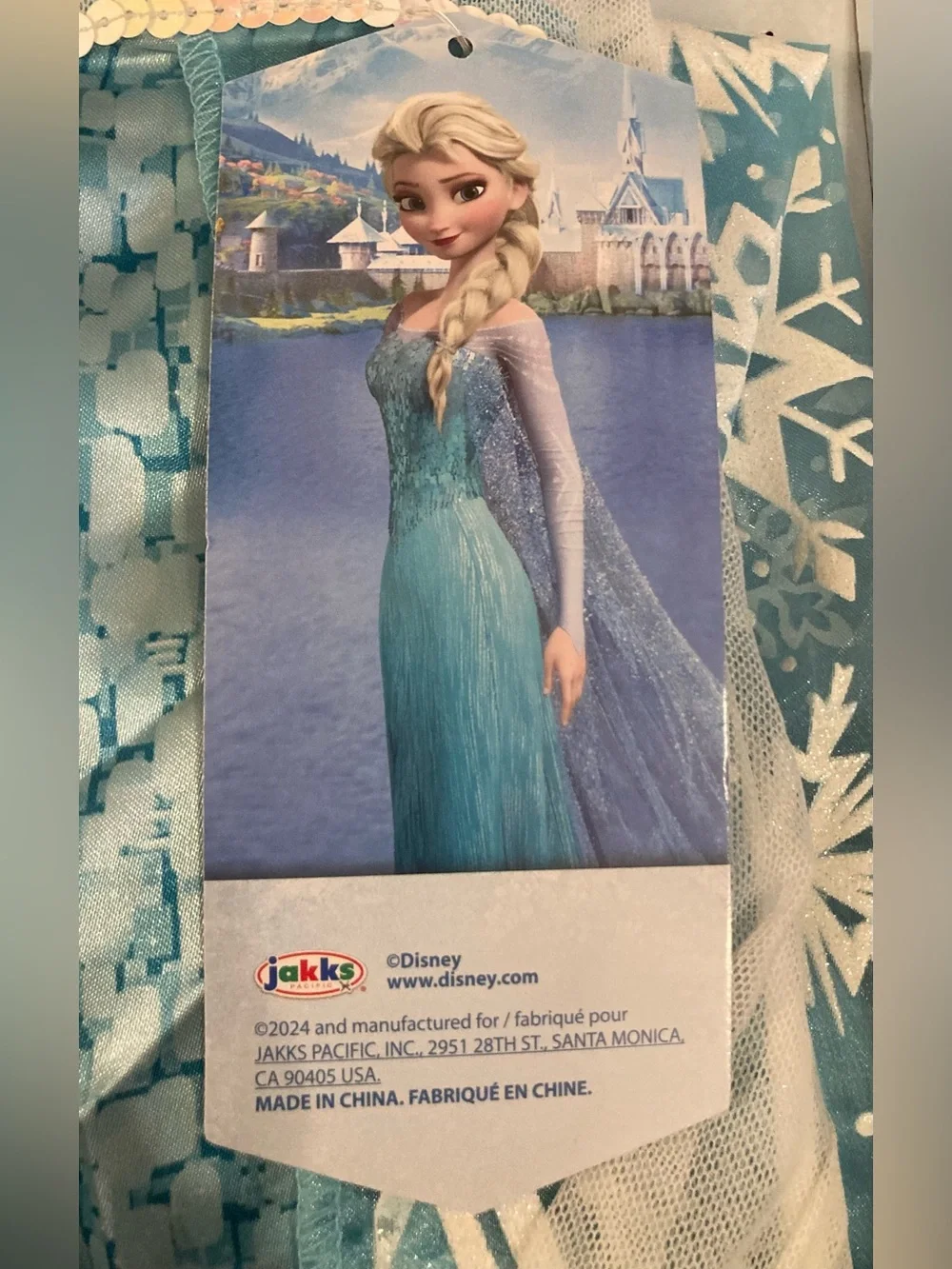 NWT Elsa Disney Frozen Costume Dress Up